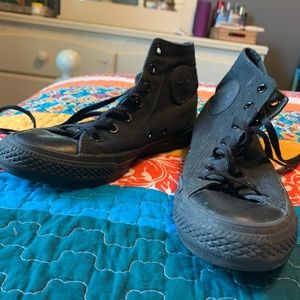 Black AllStar Converse